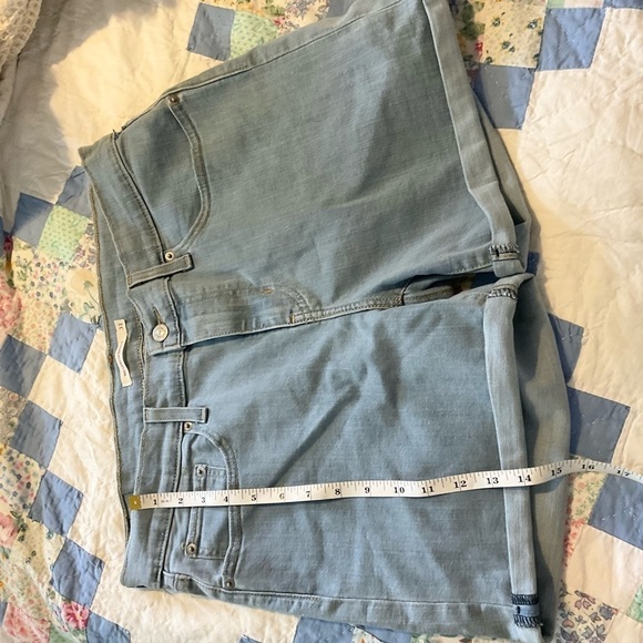 Levi's Light Blue Jean Shorts - Picture 5 of 7